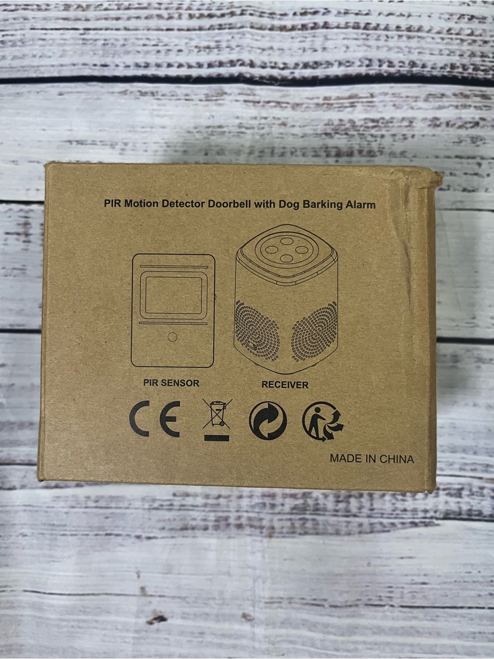 PIR Wireless Motion Detector Doorbell Infrared Dog Barking Alarm USB Indoor